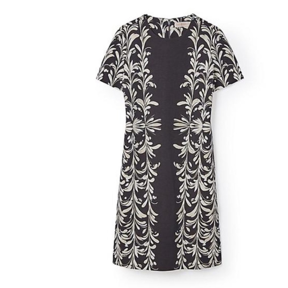 Tory Burch Grey Brushstrokes Dress
